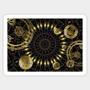Kaleidoscopic Cosmos 3 Sticker